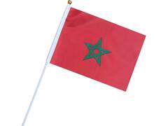 Drapeau Marocain Petit Modèle 40x27 cm
