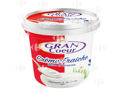 Crème Fraîche Épaisse 30%mg Grancoeur 20cl.