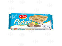 Gaufrettes Vanille Poker 150g