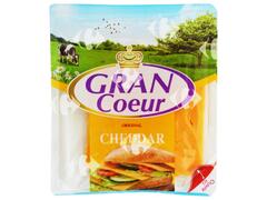 Cheddar Orange en Tranches Grand Cœur 100g.