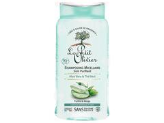Shampooing Micellaire purifiant Aloe Vera & Thé vert Le Petit Olivier 200ml