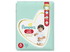 Couches Culottes Junior Premium Care Taille 6 Pampers 36 unités