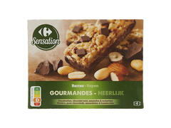 Barres Céréales Gourmande Chocolat Carrefour Sensation 4x35g