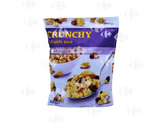 Muesli Croustillant 5 Fruits Secs Carrefour 500g