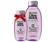 Lot Rice & Water Shampooing Ultra Doux 600ml + 200ml Gratuit