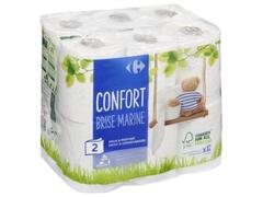 Papier Toilette Confort Brise Marine Carrefour 12 unités