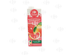 Jus de Pamplemousse Bio Rose Pur Jus Carrefour Bio 1L