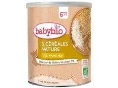 Céréales 3 Céréales Nature Babybio 220 G