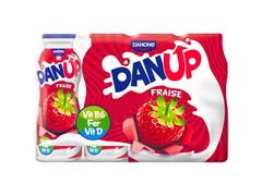 Pack Yaourt à Boire Fraise Danone 8 unités 170g