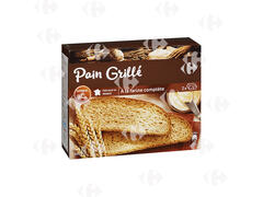 Pains Grillés à la Farine Complète Carrefour 500g