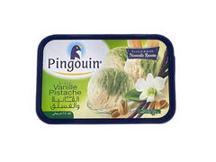 Crème Glacée Pistache en Bac Pingouin 1L