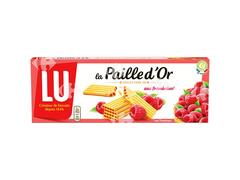 Gaufrettes Paille d'Or Framboises Lu 170g