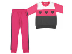 Jogging pour Fille Col Rond Love