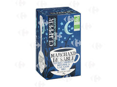 Infusions en Sachets Camomille Melisse Lavande Bio Clipper 30g 20 unités.