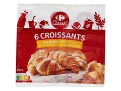 Croissants Surgelés à Cuire Carrefour 360g 6 unités