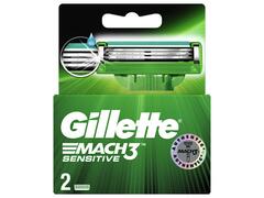 Recharges de lames de rasoir Mach3 Sensitive Gillette 2 unités.
