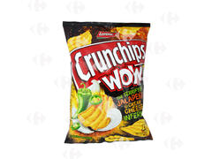 Chips Jalapeño au Fromage Crunchips Wow 80g.