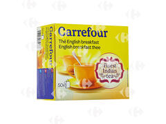 Thé Anglais Nature Carrefour 50 sachets