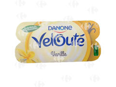 Pack Yaourt Brassé Vanille Velouté Danone 8x110g.