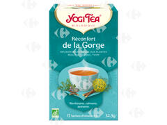 Infusion Réconfort de la Gorge Bio Yogi Tea 17 unités