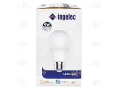 Lampe Led Filetage Blanche A60 09W E27