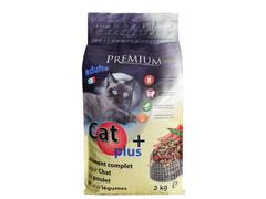 Aliment Sec pour Chat au Poulet et Légumes Cat Plus 2kg