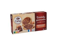 Tartelettes Chocolat Caramel Beurre Salé Carrefour Extra 125g