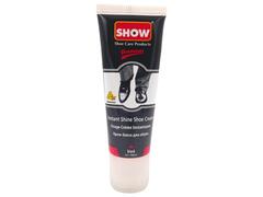 Cirage Crème Instantanée Tube Chaussure Cuir Noir Show 75ml.