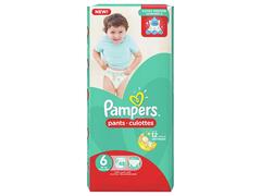 Couches-Culottes Baby-Dry Taille 6 (16+kg) Pampers 48 unités
