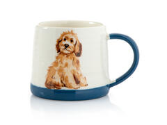 Mug en Porcelaine Chien Bleu Kasa 35cl.