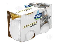 Yaourt Brassé Nature Sucré Les Plaisirs de Chergui 2x125g