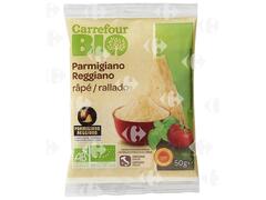 Fromage Râpé Bio Parmigiano Reggiano Carrefour Bio 50g