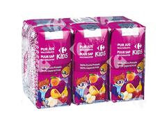 Pack Pur Jus Multifruits Carrefour Kids 6x20cl