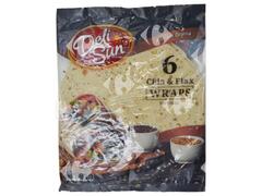 Wraps de Chia Et de Lin Deli Sun 360g 6 feuilles.