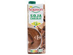 Lait de Soja au Chocolat UHT Sojasun 1L
