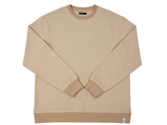 Sweat pour Homme Col Rond Rayé Sable TEX