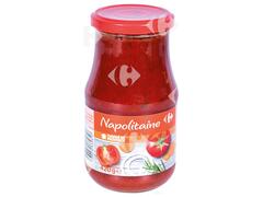 Sauce Préparée Napolitaine Carrefour 420g