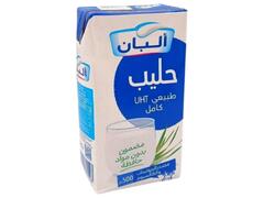 Lait UHT Entier Albane 0,5L.