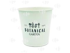 Pot Rond en Métal Divers Coloris 12x12cm.