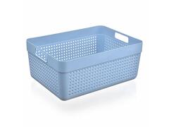 Panier de Rangement en Plastique 10L