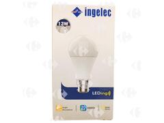 Lampe LED A60 B22 Lumière Jaune 13W.