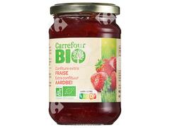 Confiture de Fraise au Sucrede Canne Carrefour Bio 360g