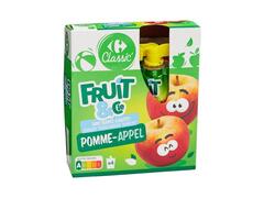 Compotes en Gourde Pomme Sans Sucres Carrefour Classic 4x90g