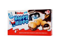 Biscuit Crème Cacao Happy Hippo Kinder 5x20,7g.