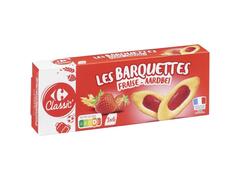 Biscuits Barquette Fraise Carrefour Classic 120g