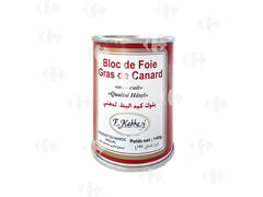 Bloc de Foie Gras de Canard 40% Morceaux - Charcuterie - Farida Kabbaj 140g