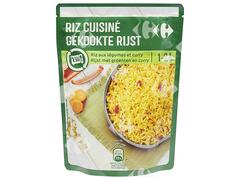 Riz Cuisine Légumes et Curry Carrefour 250g