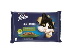 Pâté Sélection aux Légumes en Gelée Felix 4x85g