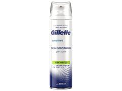 Mousse à Raser Peau Sensible Apaisante à l'Aloe Vera Gillette 200ml