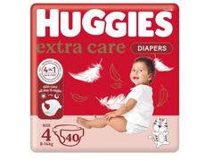 Couche Value Pack Extra Care Huggies Taille 4 – 40 Couches